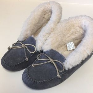 Ugg Alena Suede Shearling Slippers